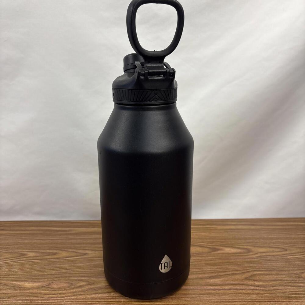 TAL Stainless Steel Ranger Water Bottle 64oz,Black